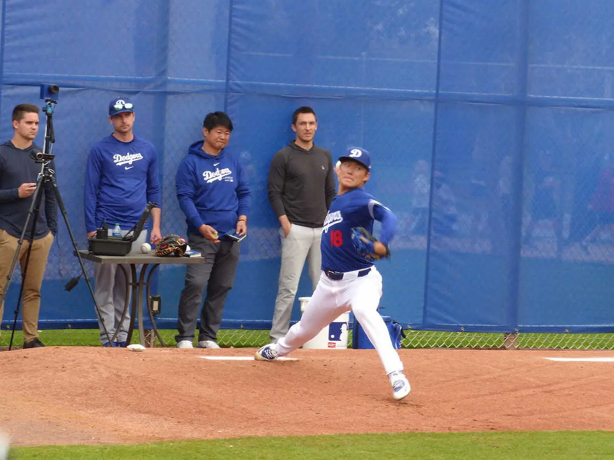【画像・写真】ドジャース・山本由伸　2・29OP戦初登板正式決定　うなる剛球に指揮官「ホッホーッ！イヤァ！」