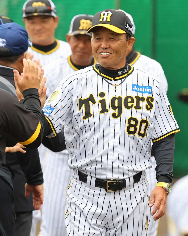 【画像・写真】【阪神・岡田監督語録】「自信に満ちているいうたらおかしいけど、一人一人の気持ちが違うよ。おーん」