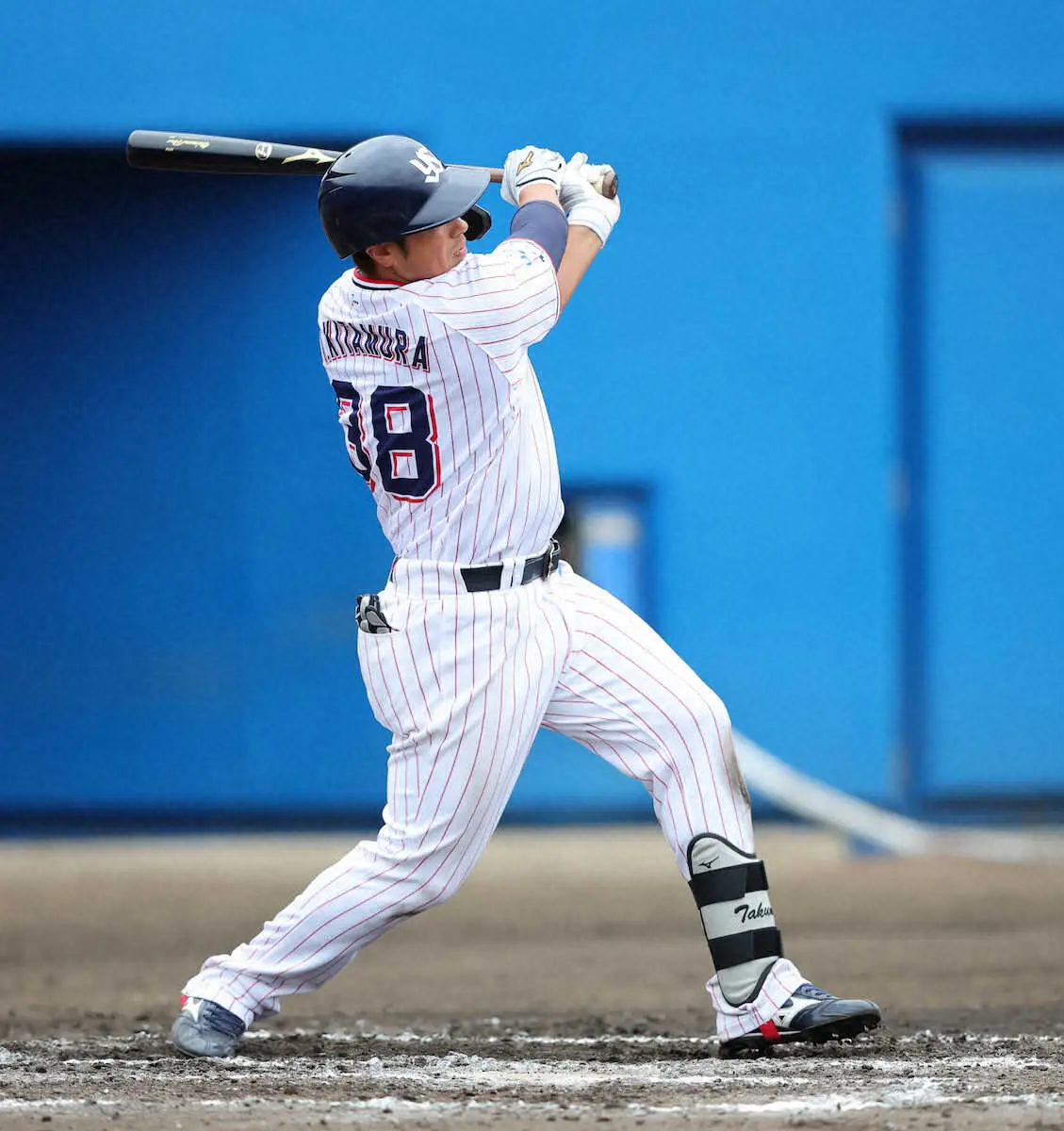 【画像・写真】現役ドラフトでヤクルトに加入の北村拓　移籍初アーチ「アピールしないといけないので」