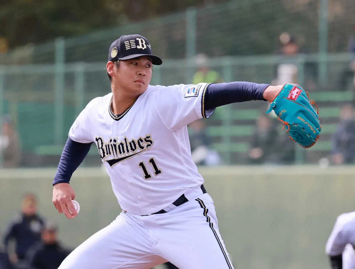 【画像・写真】山下舜平大が今季初実戦で2回無失点！ロッテを“13イニング”無失点のキラーぶり