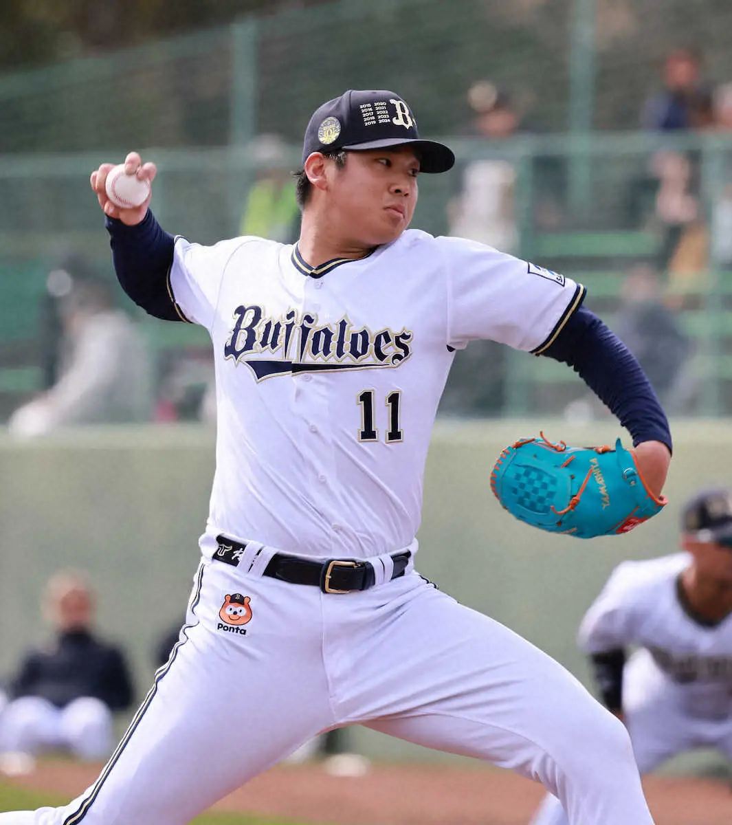 【画像・写真】オリックス・山下舜平大が上々の滑り出し　今春初の対外試合登板で2回1安打無失点