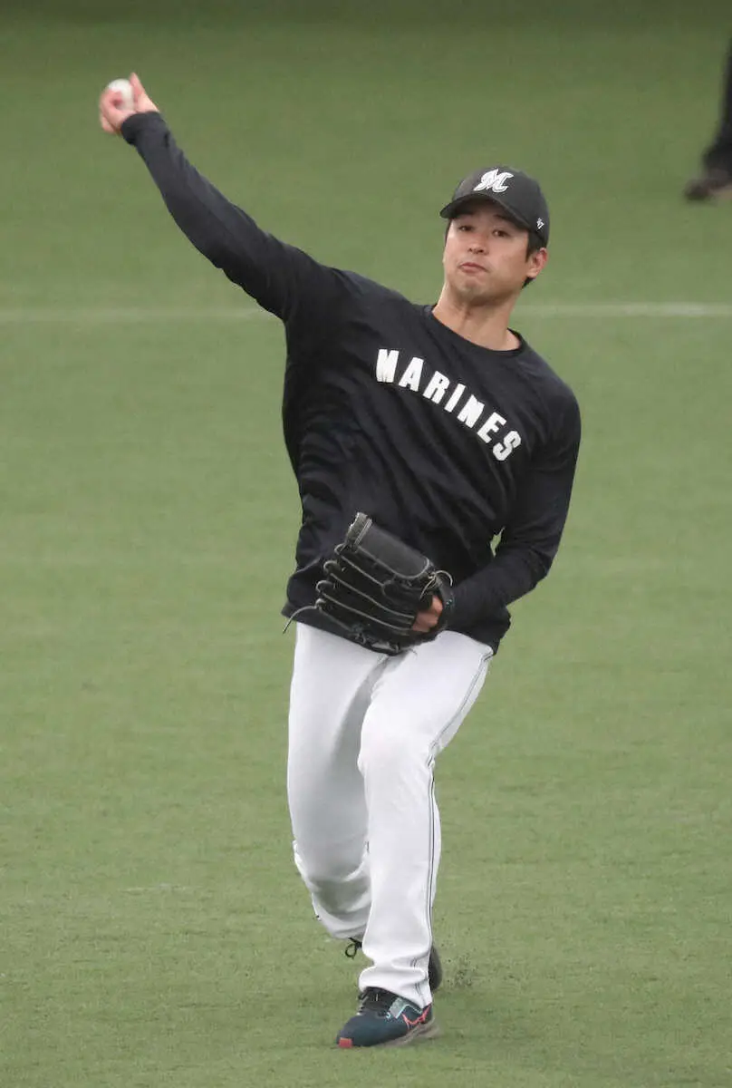 【画像・写真】ロッテ・種市　雨天中止で2日の西武戦登板直訴「相手打者の反応を見られる方がいいかなと思った」