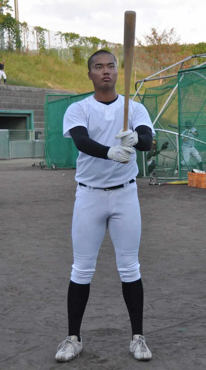 【画像・写真】広陵・真鍋　関西の強豪・大商大に合格　「恩師」中井監督の母校で4年後のプロ入りへ力をつける