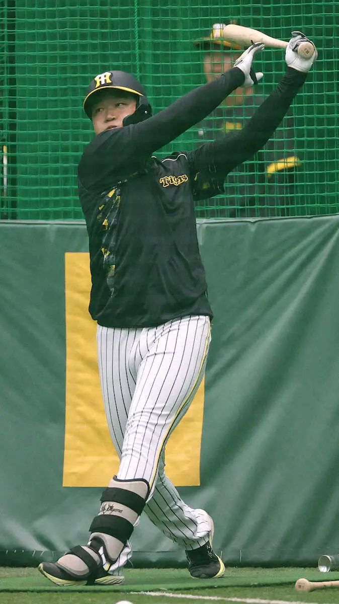 【画像・写真】阪神・岡田監督は大山信頼　実戦13打席無安打も…「きっちり開幕に照準合わすという感じに見えるもんな」