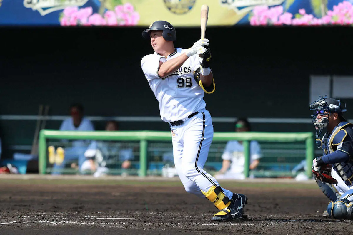 【画像・写真】オリックス・杉本は絞って勝つ　春季Cで6キロ減量　熾烈な外野争いへ「キレが出る感じはあります」