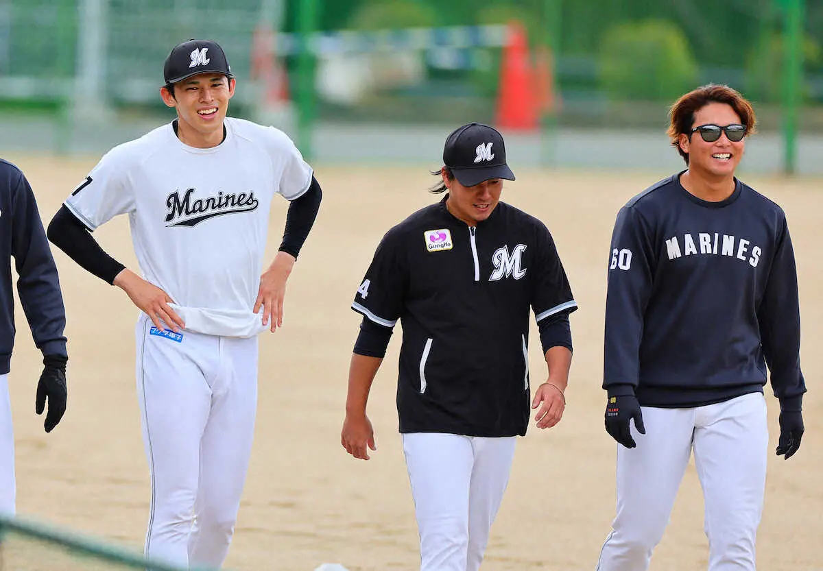 【画像・写真】ロッテ開幕カードは小島、種市、朗希に！吉井監督明言「去年頑張った人から」朗希はサンデー継続で本番へ