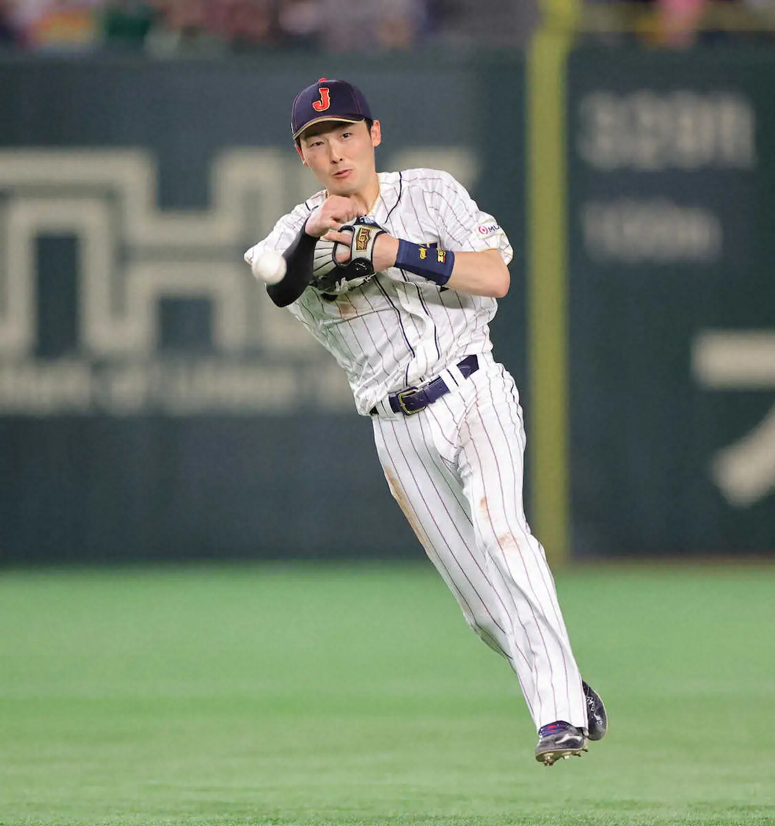 【画像・写真】源田　明大・宗山を絶賛「すごい上手いなって。しっかり頭使ってやってる」　侍ジャパン公式練習　