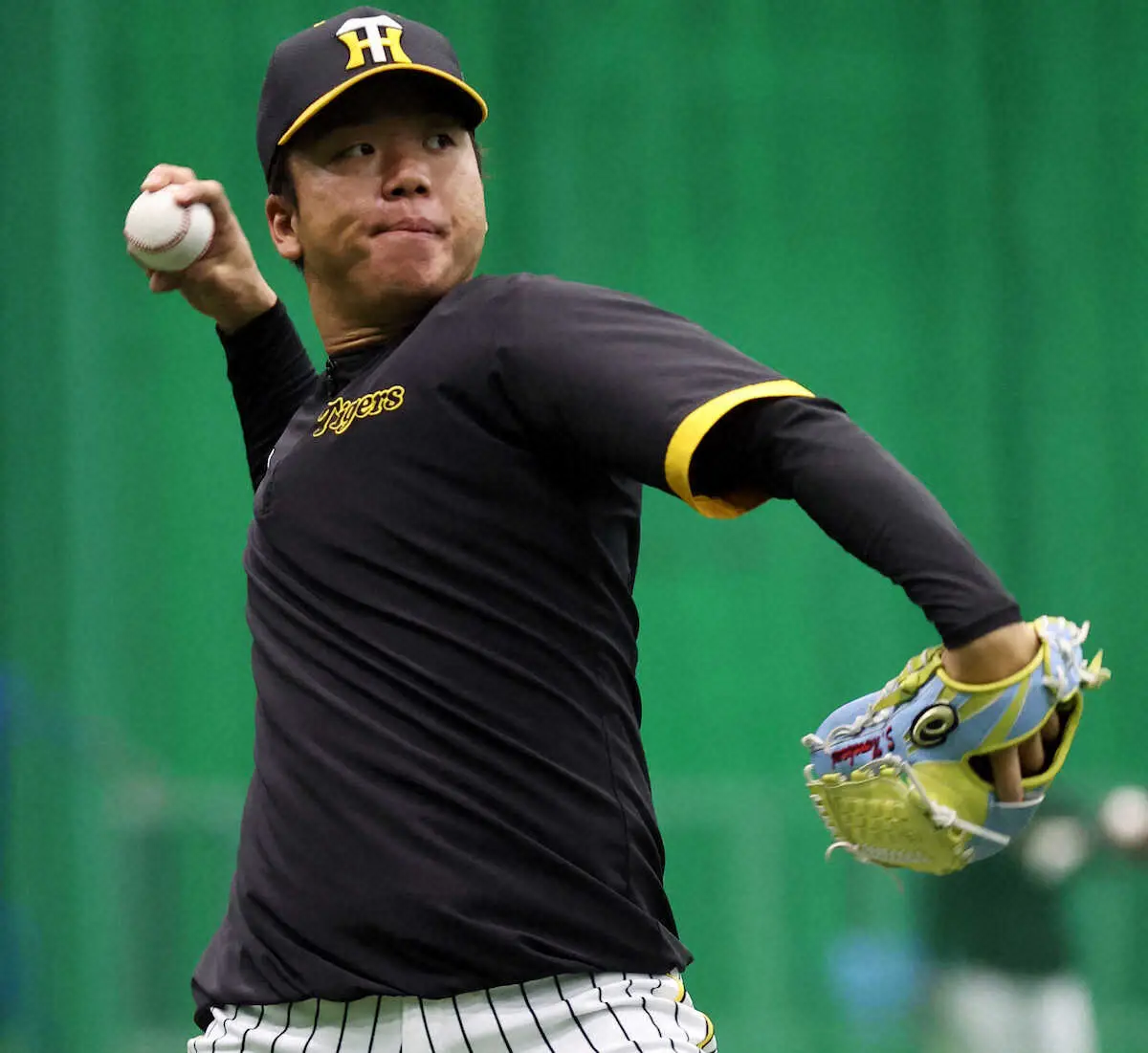 【画像・写真】阪神・村上、先発流れても「風邪を引かなくて良かった」　次回登板へ準備