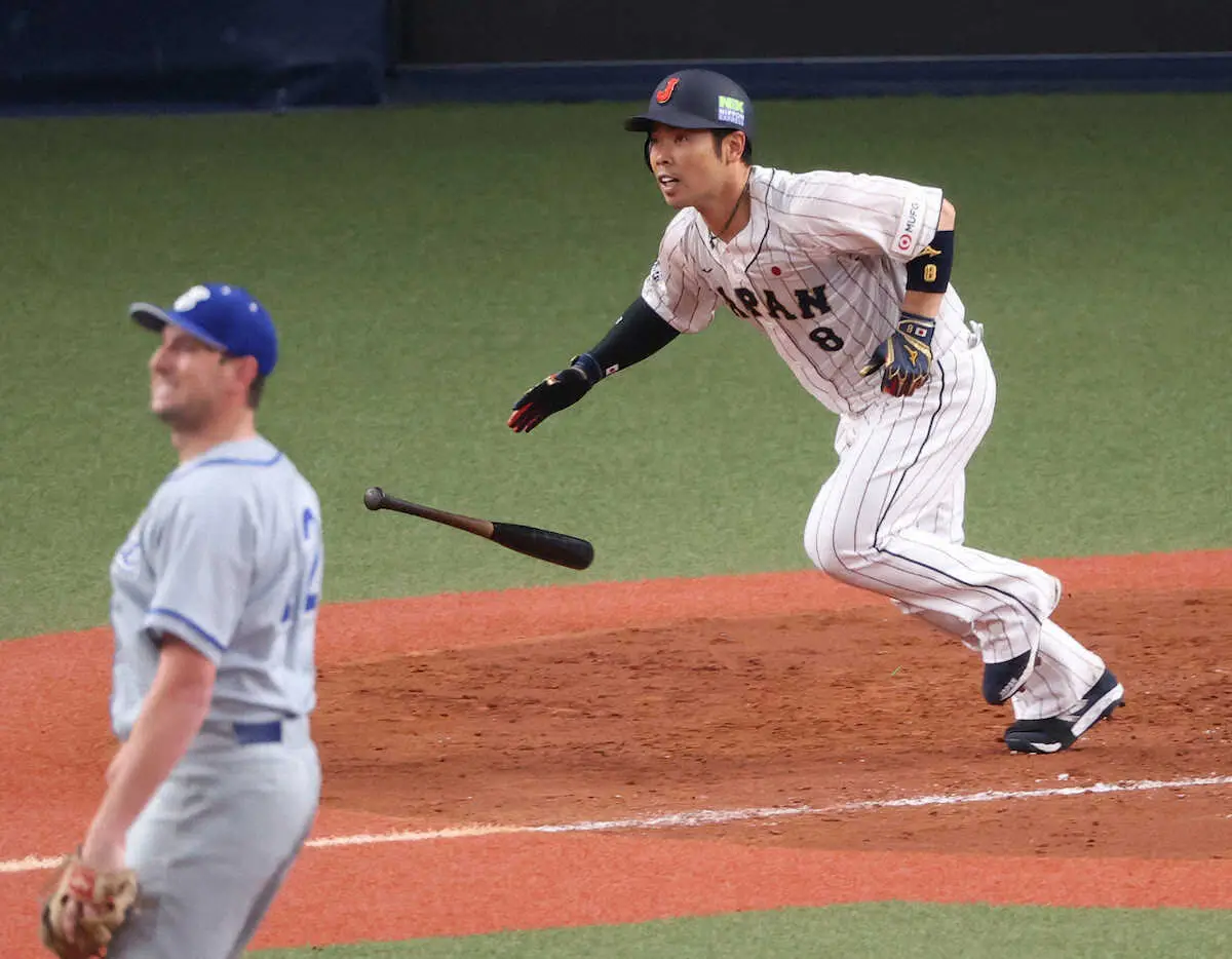 【画像・写真】30歳・近藤健介が“フレッシュ侍”でもさすがの存在感！右へ左へ二塁打2本2打点