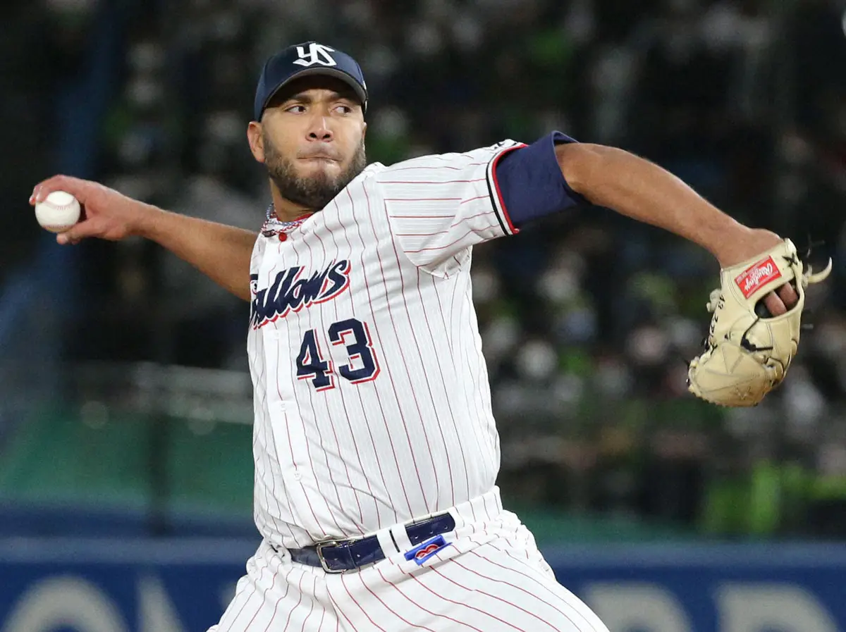 【画像・写真】元ヤクルトのオリオールズ・スアレス　フィリーズ戦で3回無失点7Kの快投　最速157キロ！