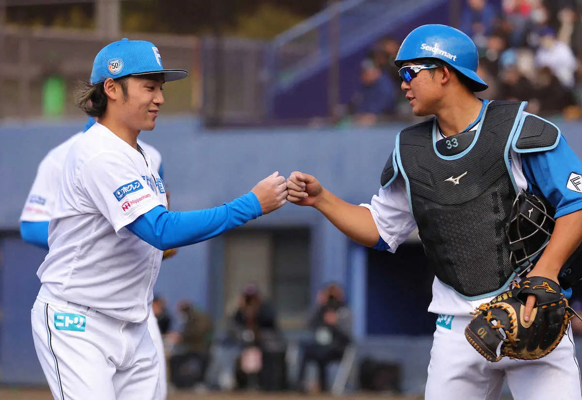 【画像・写真】日本ハム開幕投手の伊藤　今季実戦2戦目で3回3安打無失点　自身初の鎌ケ谷での登板