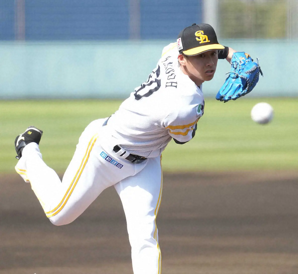 【画像・写真】ソフトバンク板東　“攻めの姿勢”で初の開幕ローテ入り狙う　8日ロッテ戦先発「勝ち取ってやる」