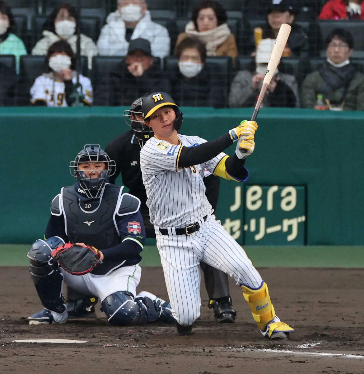 【画像・写真】阪神・森下　元気いっぱいマルチ!　睡眠時間4時間も…侍から合流即フル出場「タイミング凄くいい」