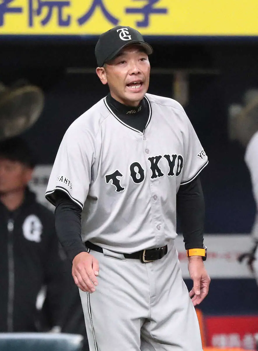 【画像・写真】巨人・阿部監督　外野争いに「凄いね。みんないいアピールしている」