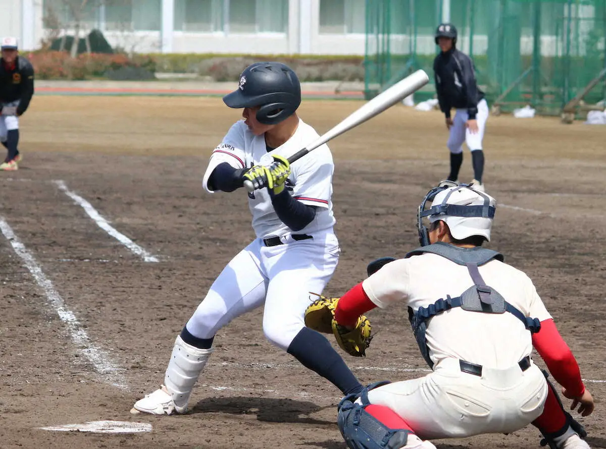 【画像・写真】日本航空石川　関西入りで智弁学園に1勝1敗「課題詰められる」本番へエース復帰、主将絶好調
