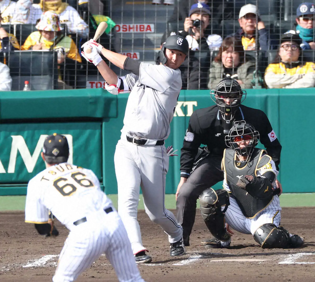 【画像・写真】巨人・秋広がタイムリー「いいところに転がってくれて良かった」