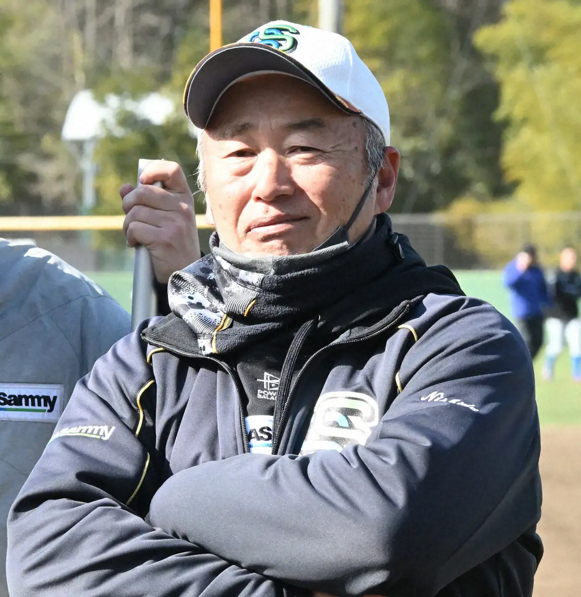 【画像・写真】「アカンよアンパイア！」の抗議から15年…　セガサミーの西田真二監督、「大き～く載りましたよ！」