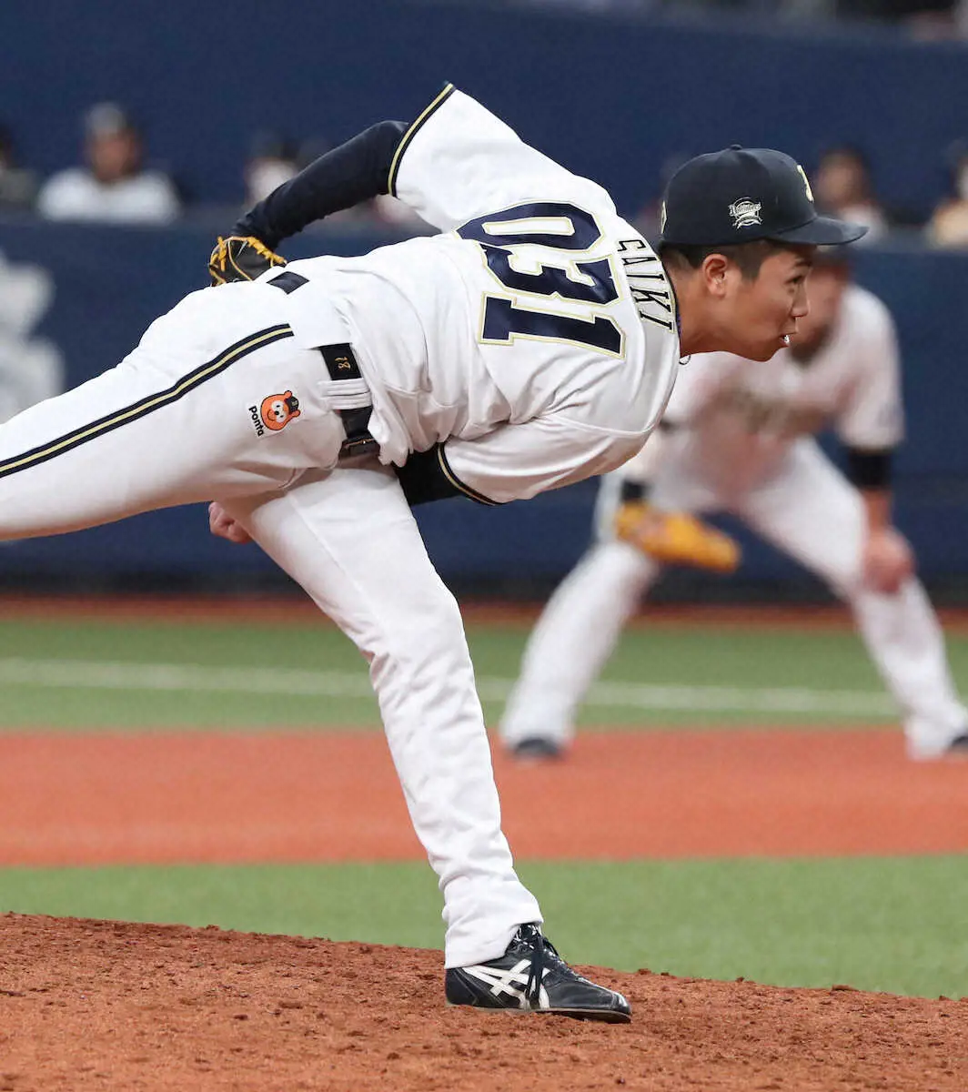 【画像・写真】オリ育成2年目右腕・才木が着実にアピール　宇田川フォークと平野佳の助言を胸に支配下奪取へ