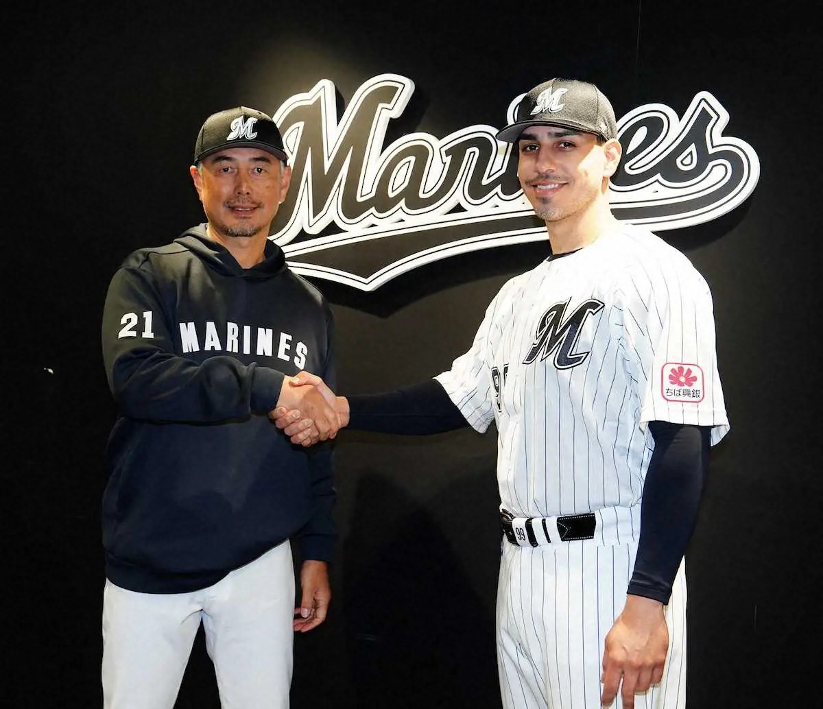 【画像・写真】ソトがロッテ入団会見「全力を出してベストな仕事をするだけ」