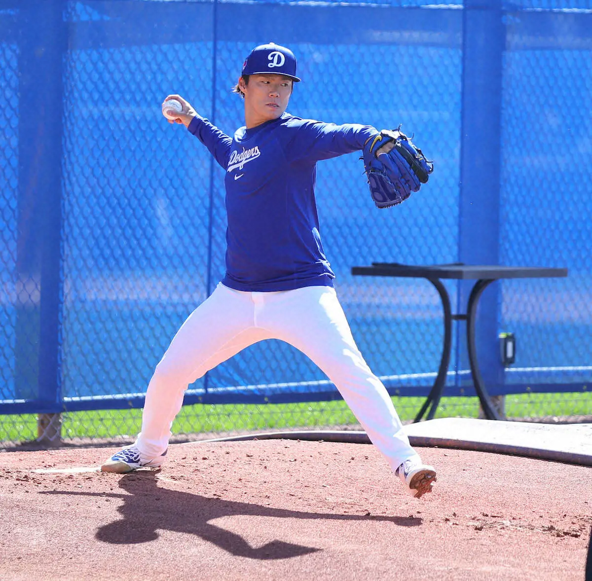 【画像・写真】ドジャース・由伸　14日先発は5イニング程度投球へ「次の試合が公式戦になることを頭に入れての登板に」