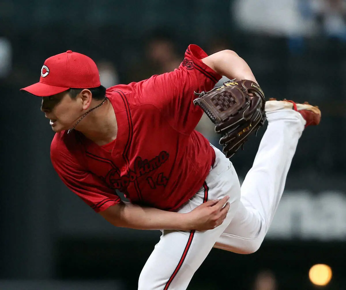 【画像・写真】広島・大瀬良、右肘手術の不安一掃で開幕Go！新井監督はローテ入り明言