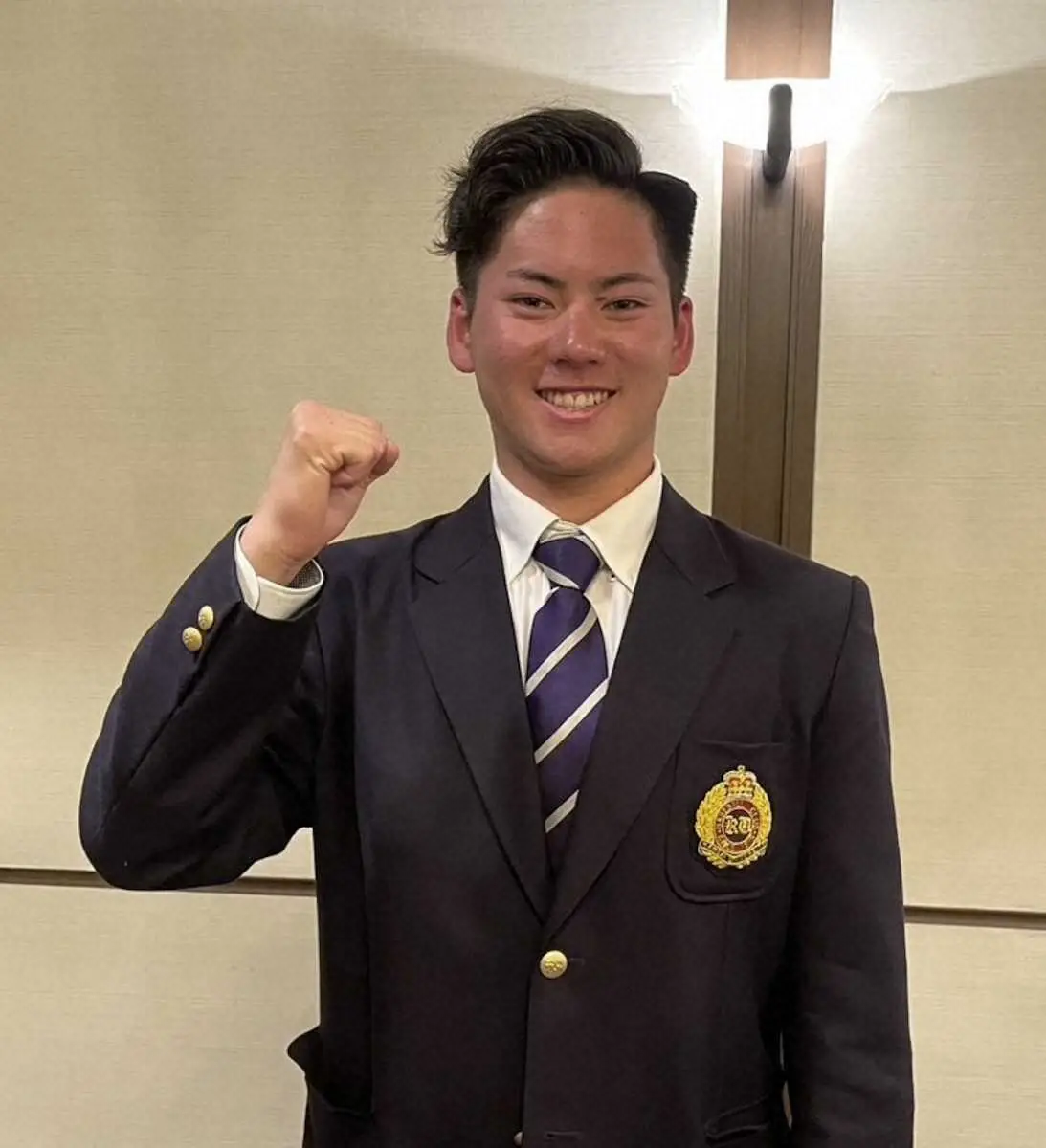 【画像・写真】関大・金丸「連勝記録塗り替える」会見出席の相手校は宣戦布告、井端監督が異例のリーグ戦視察へ