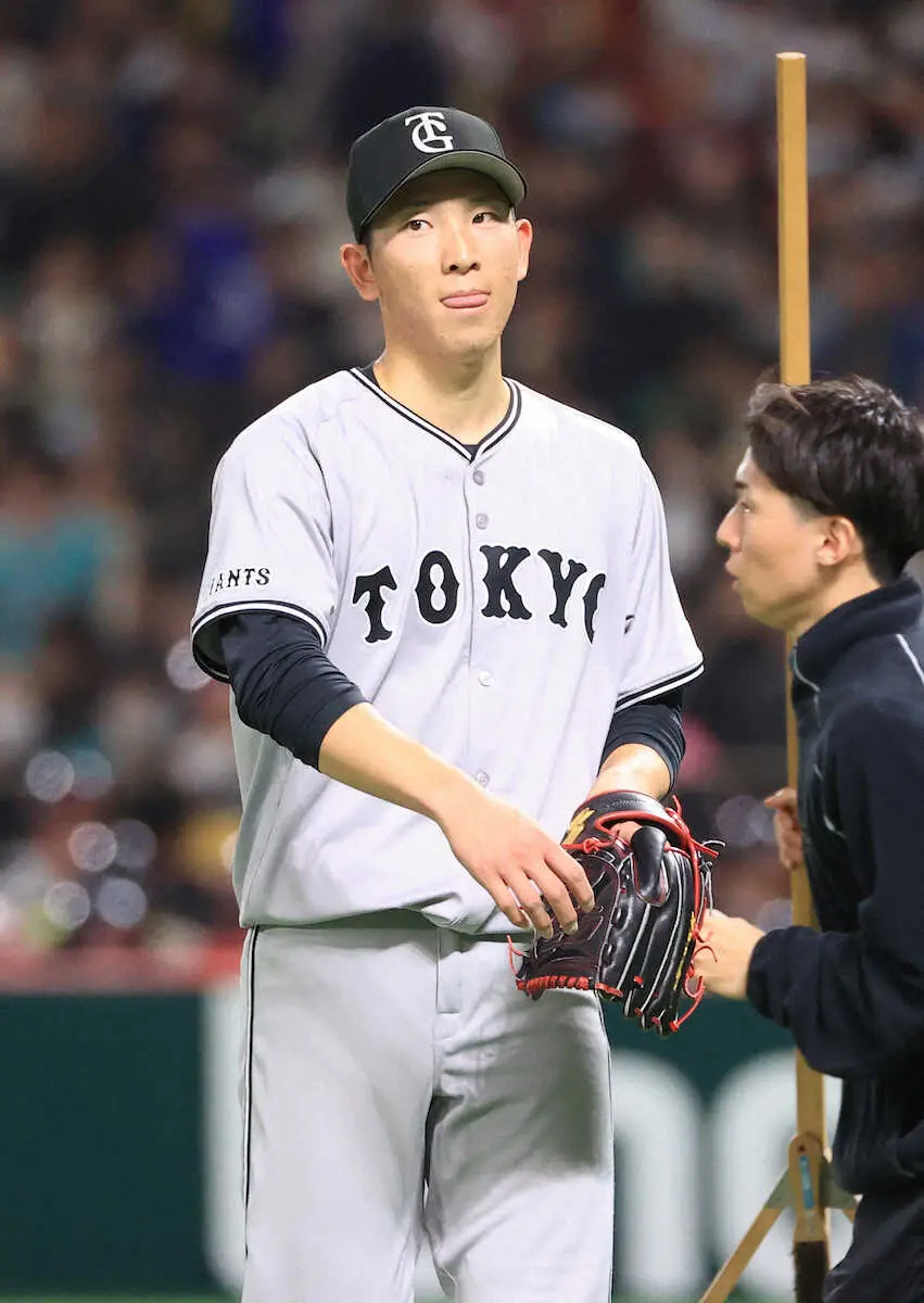 【画像・写真】巨人・戸郷　5回3失点も初回被弾に「反省しかない」　開幕投手へ「まだまだ細かい修正が必要」