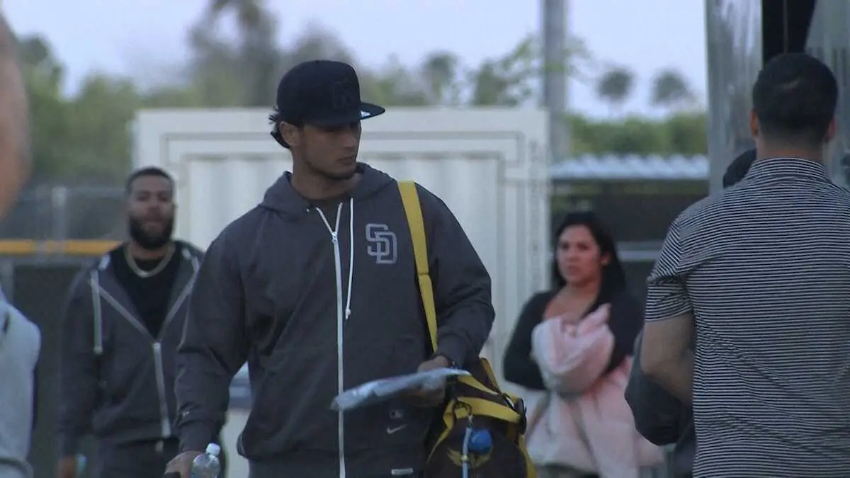 【画像・写真】パドレス・ダルビッシュ　32球ブルペン投球でキャンプ締め　2年ぶり4度目開幕投手へ順調調整