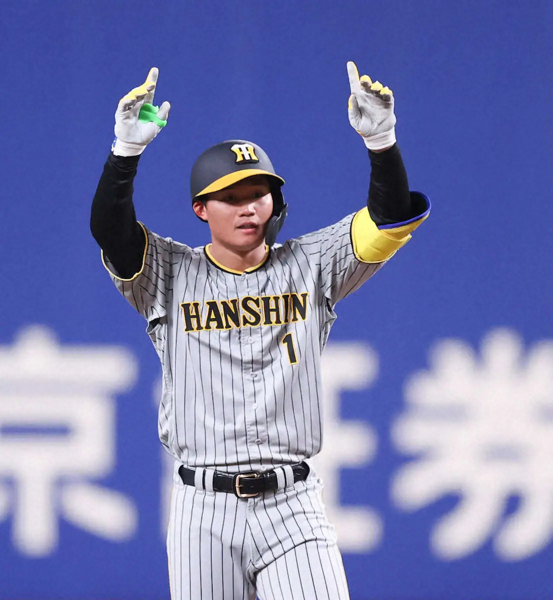 【画像・写真】阪神・森下が「不動の3番」アピール　マルティネス撃ち二塁打! 新フォーム「だいぶ固まってきている」