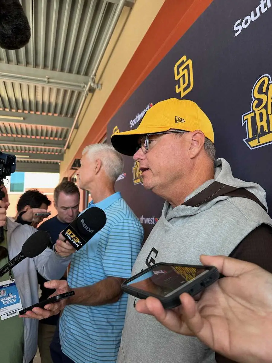 【画像・写真】パドレス・シルト監督　開幕投手のダルは「とてもいい状態だと思うよ」18日シースのデビュー明言