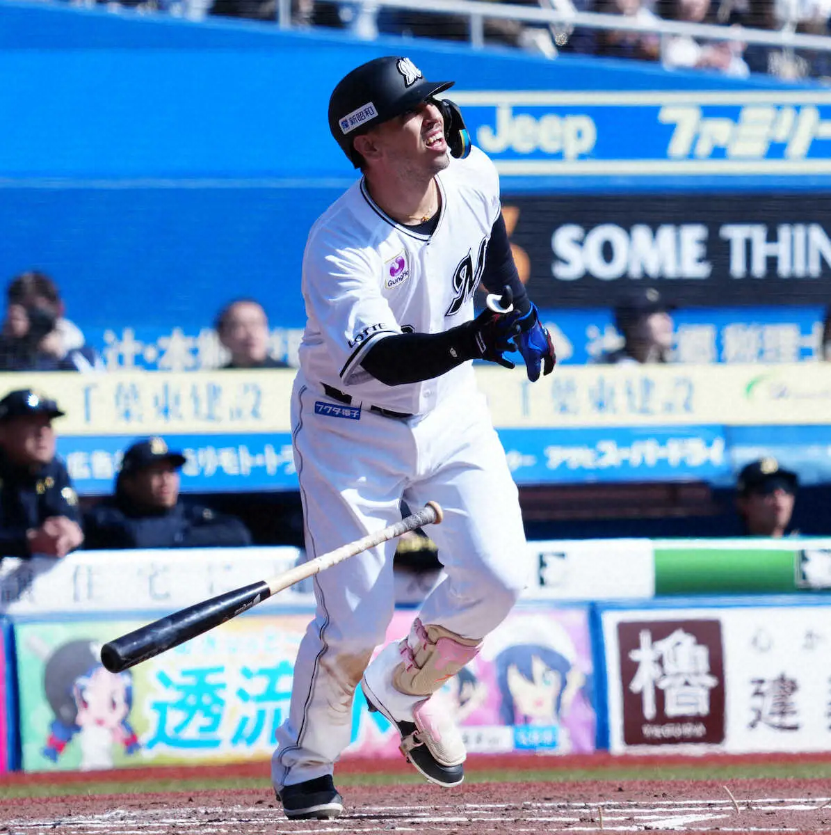 【画像・写真】ロッテのソト弾　右の大砲OP戦初出場で移籍後初アーチ、吉井監督も興奮「本当のホームランバッター」