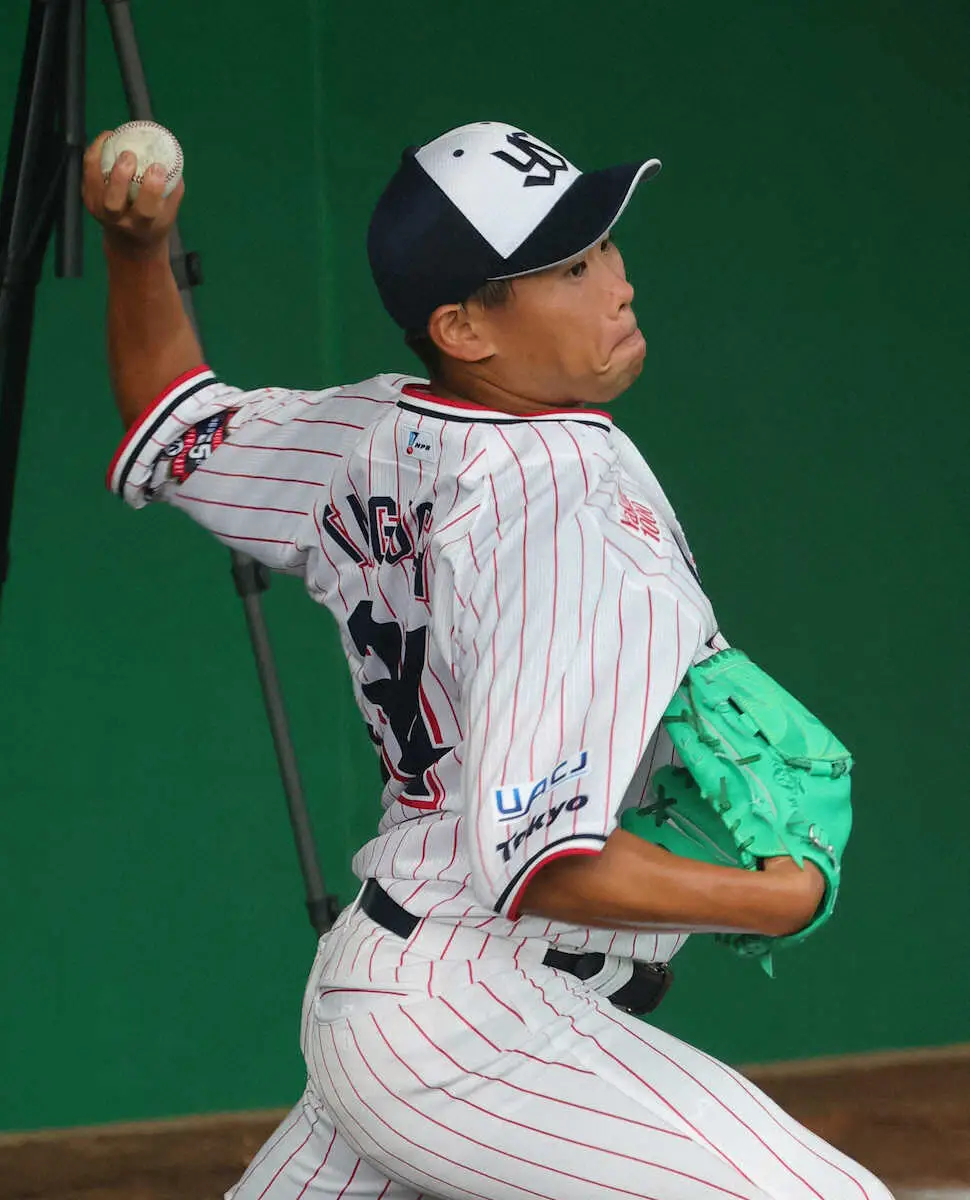 【画像・写真】ヤクルト・田口　実戦復帰1回1K無失点　高津監督「順調に回復してくれたのは良いこと」