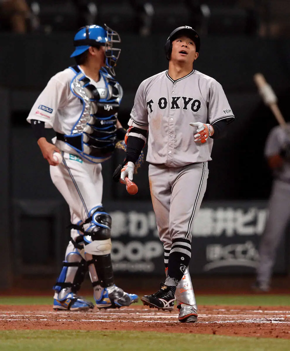 【画像・写真】巨人・佐々木　連続試合安打ストップも　OP戦新人首位打者へDeNA・度会に負けん！打率.452追走