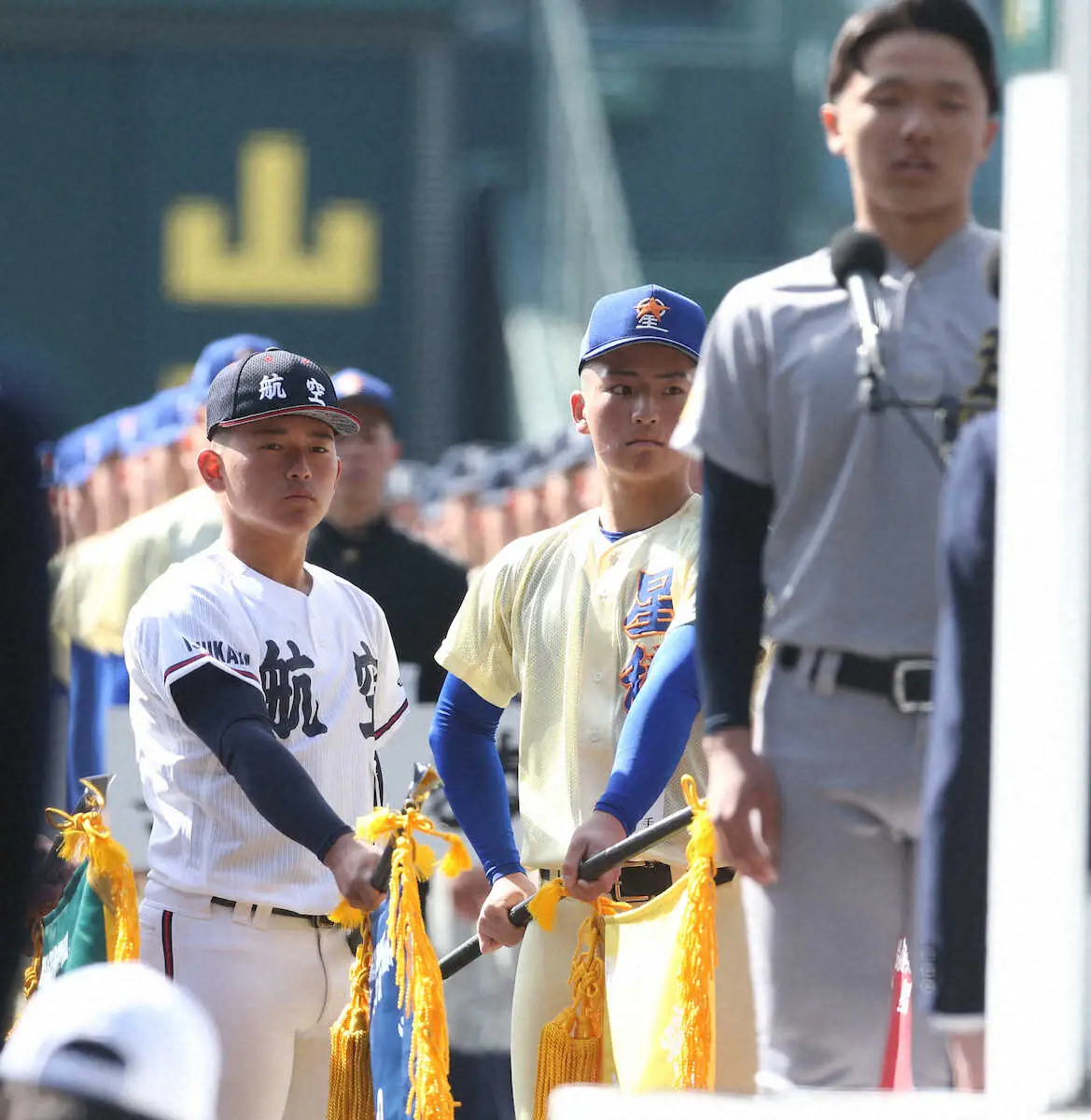 【画像・写真】【センバツ】星稜が2回に先制！2死一、三塁から重盗を仕掛けて三走・専徒が生還