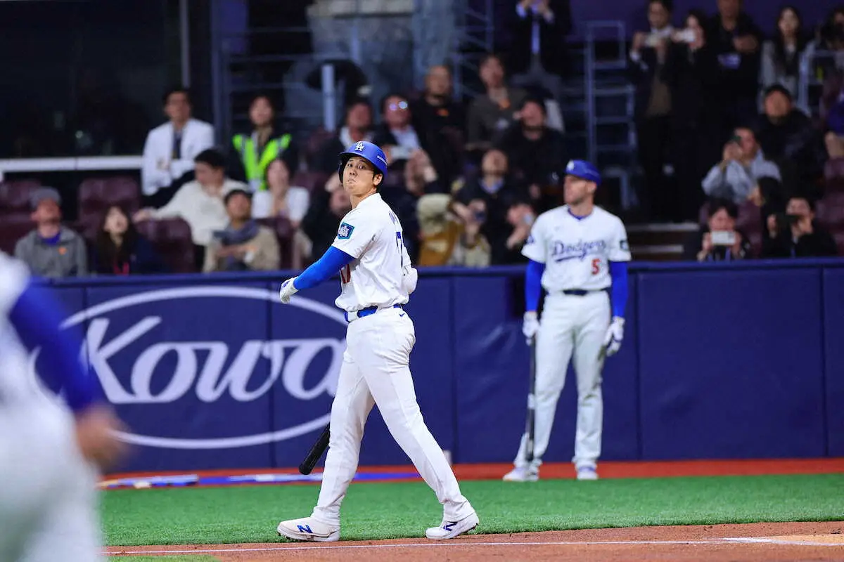 【画像・写真】古田敦也氏「今は調整中」　ドジャース大谷3打数無安打もメジャー開幕へ「逆に期待」