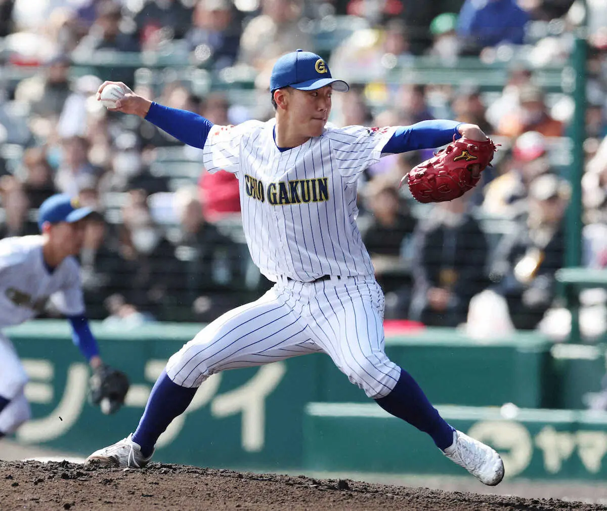 【画像・写真】【センバツ】耐久　堀端が歴史的初安打！超満員アルプス大歓声　黒船来航前に創立の超伝統校