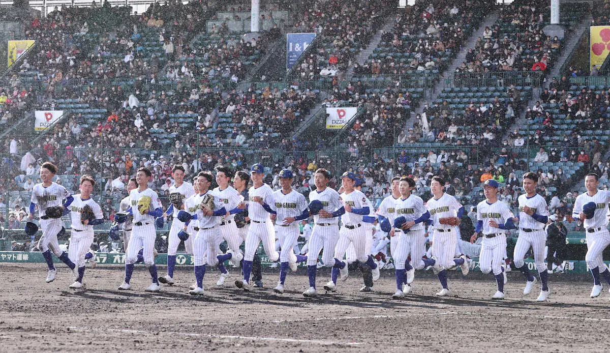 【画像・写真】【センバツ】中央学院・相馬監督　悲願甲子園初勝利に「感慨深かった」　初出場から6年越し