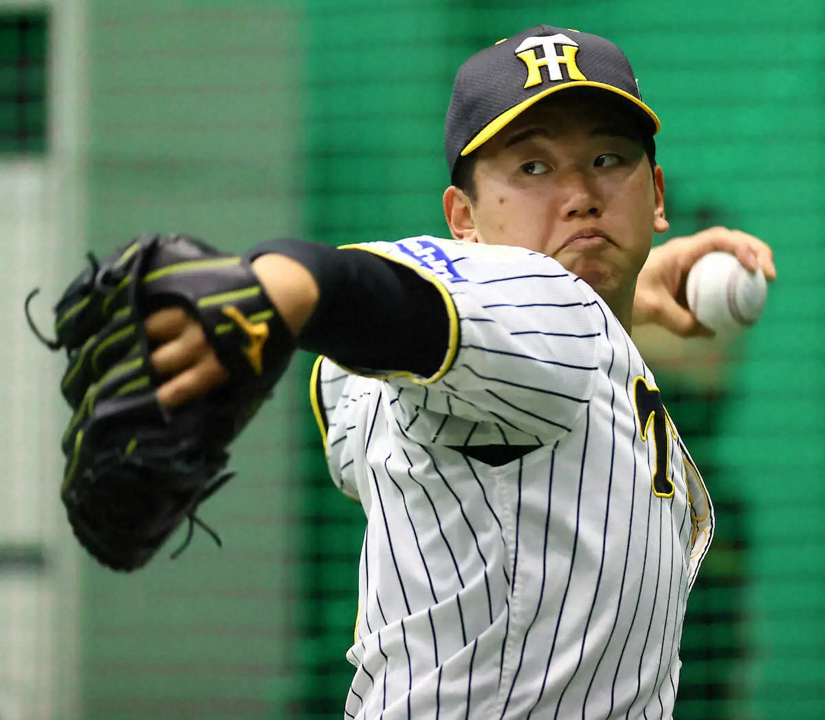 【画像・写真】阪神の開幕2戦目先発枠争いへ大竹「意図のある投球を」、門別「変わらずにいきたい」23日“最終バトル”