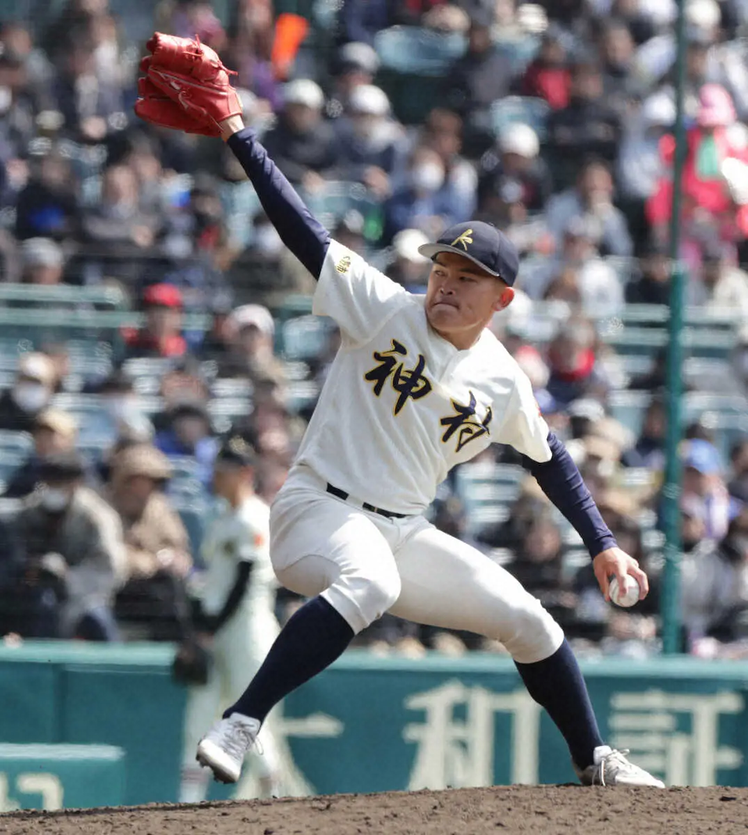 【画像・写真】神村学園のエース今村が好救援　昨秋の関東王者、神宮大会準優勝撃破に「自信になりました」