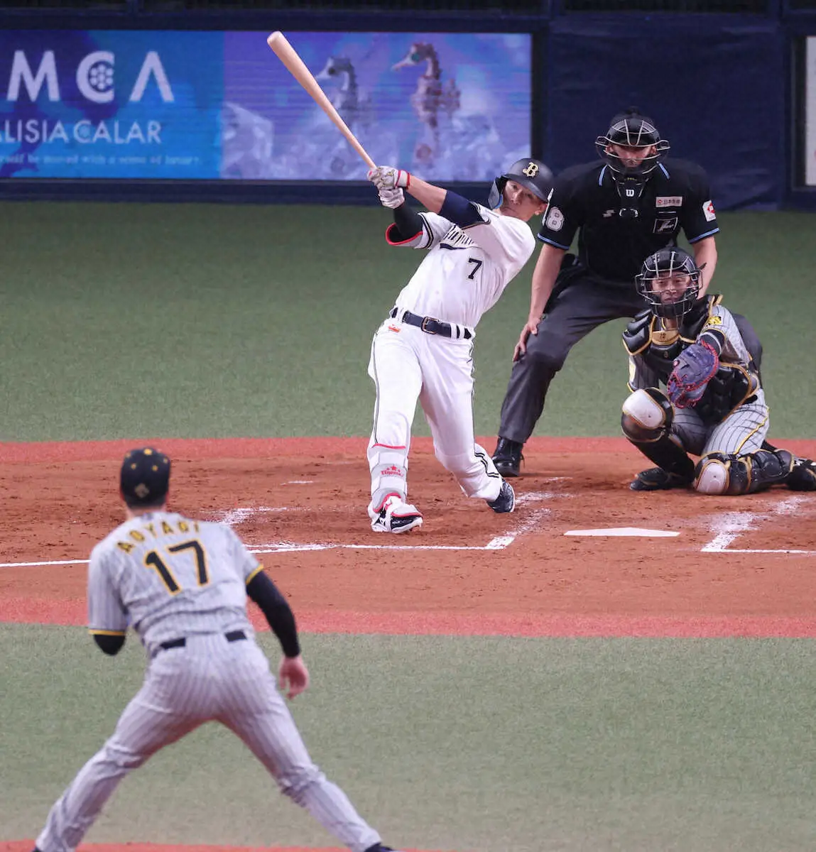 【画像・写真】オリックス・西川　初披露応援歌に照れ笑い「あまり意識しないように」