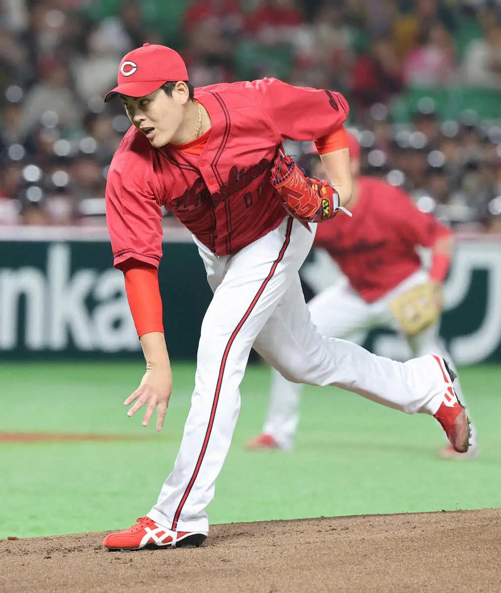 【画像・写真】広島・九里　開幕投手へ準備完了　OP戦ラスト登板余裕の44球「自分のやりたいことはできている」