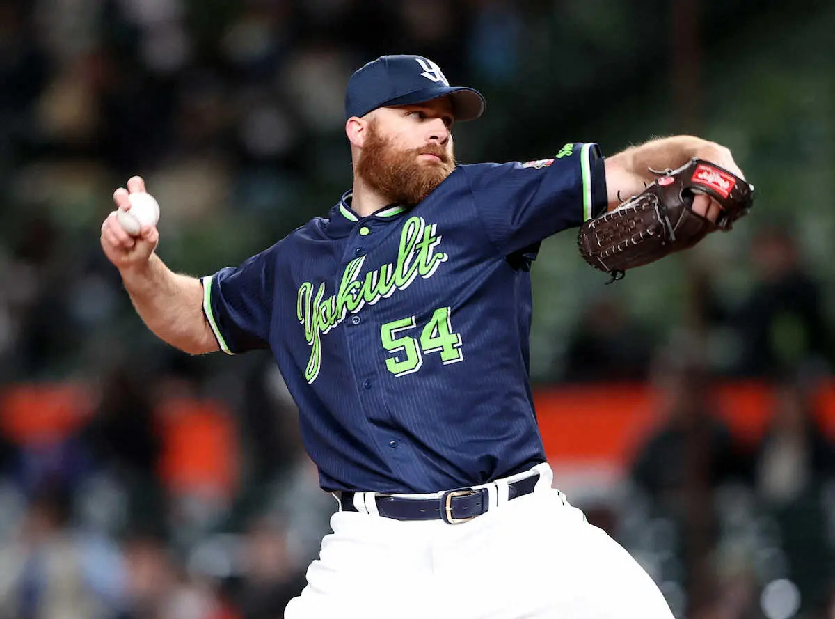 【画像・写真】ヤクルト・サイスニード　開幕投手へ序盤制球難も3回以降零封「選ばれれば光栄」