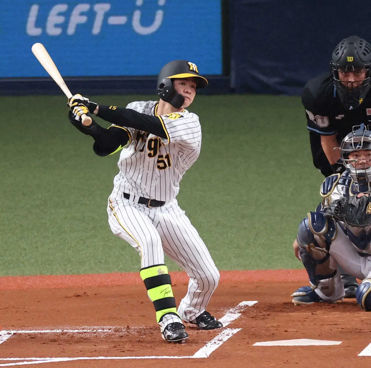 【画像・写真】阪神・中野　オリックス戦の1打席目に35打席ぶりの安打　試合前の時点で打率・065と大不振