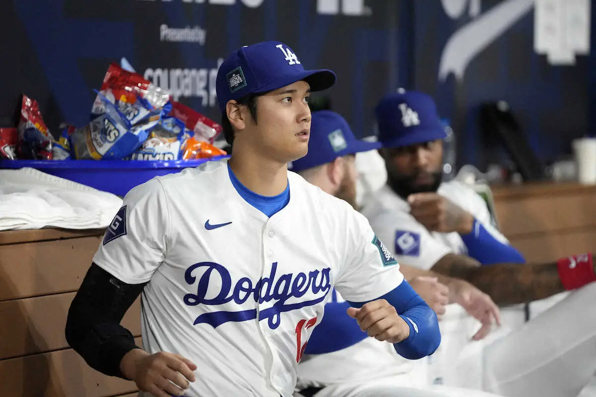 【画像・写真】ドジャース・大谷翔平（AP)