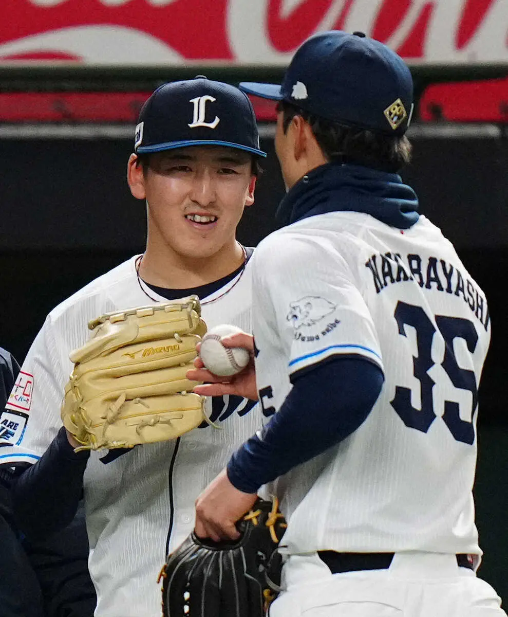 【画像・写真】西武・隅田　万全の寒さ対策で3回1安打零封　「うまく対応できた」