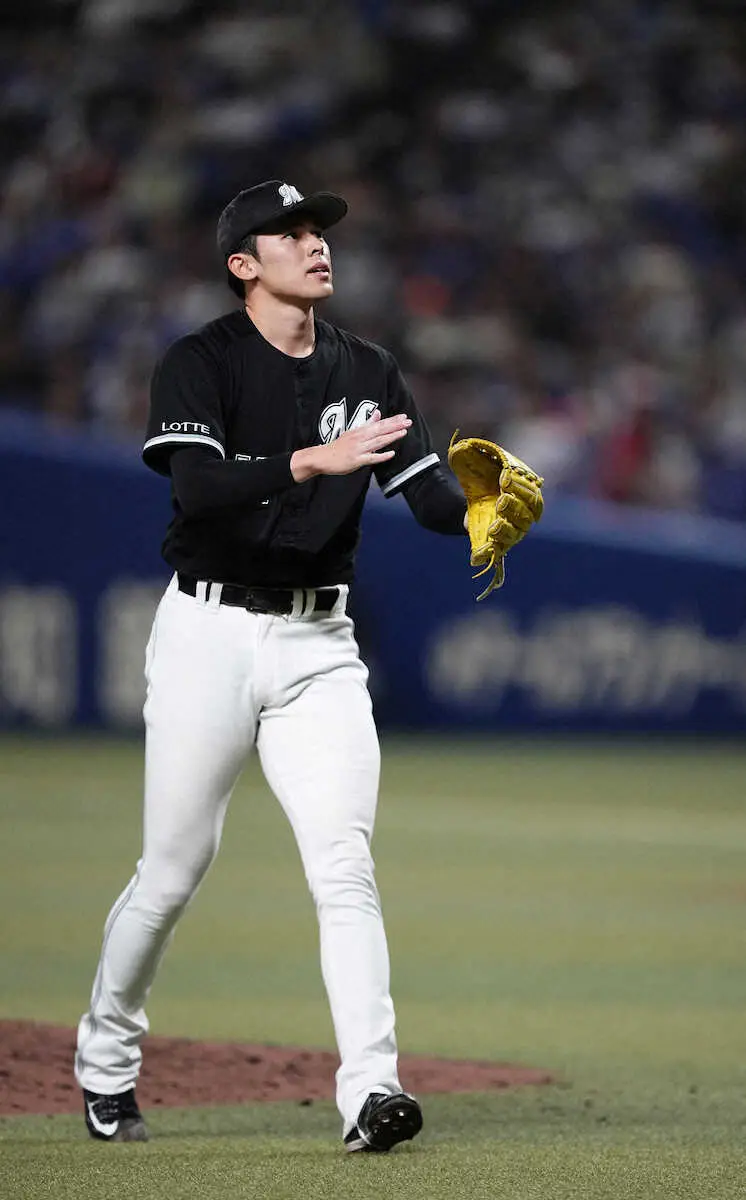 【画像・写真】ロッテ・朗希　162キロで球場どよめかせた！5回5奪三振…「やっぱはえぇ....えぐすぎる！！」