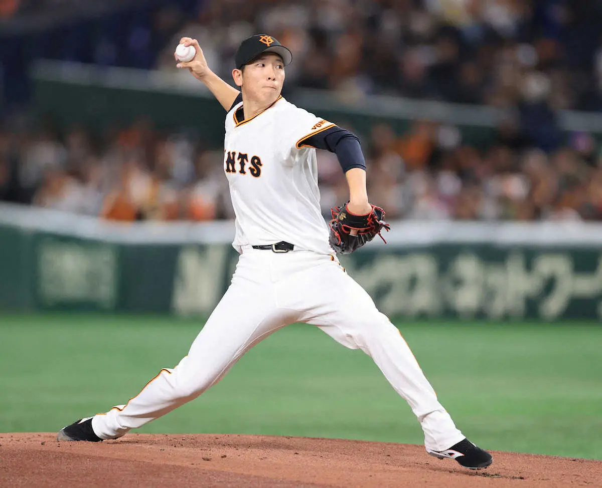 【画像・写真】巨人・戸郷翔征「一番注目している」　自身初の大役…阪神との開幕戦で一番警戒する相手明かす