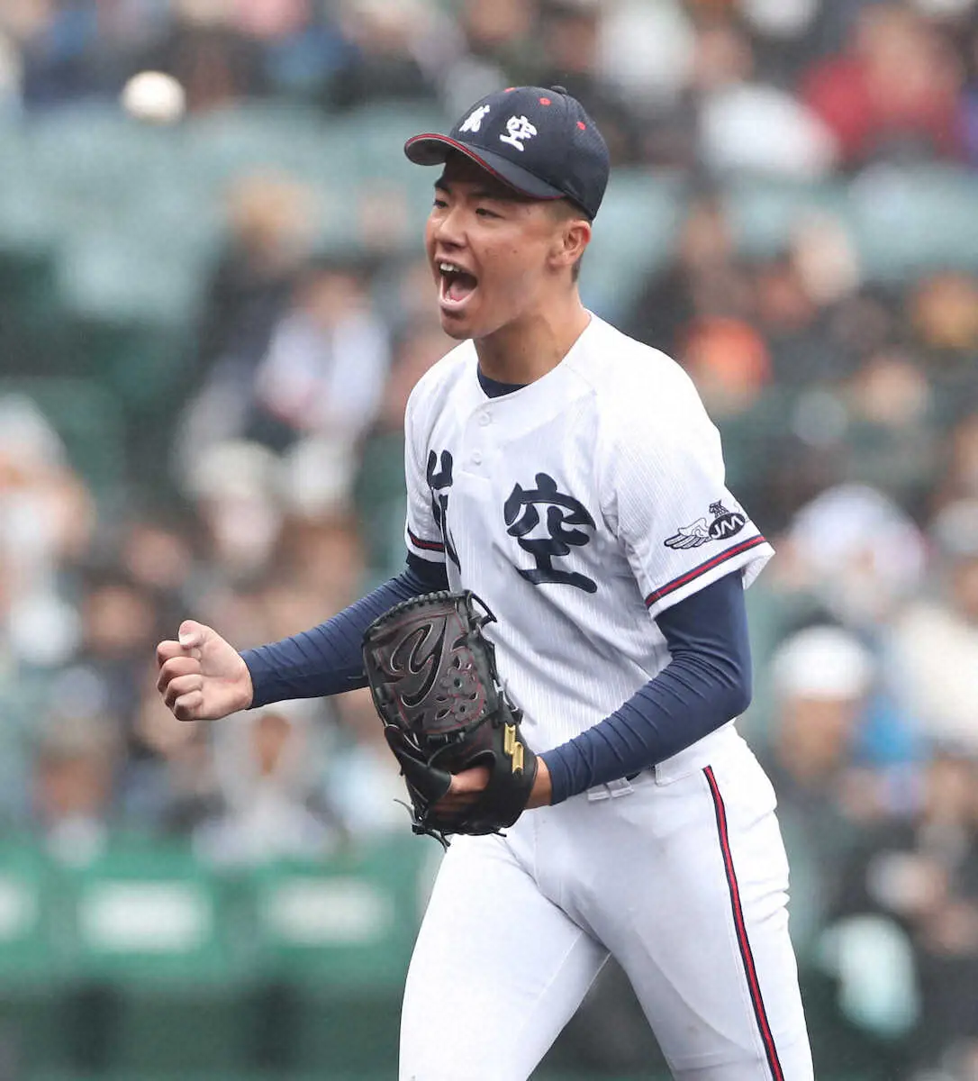 【画像・写真】【選抜100年　聖地の華】日本航空石川・長井孝誠投手　「2人で甲子園に」幼なじみと誓った夢を実現