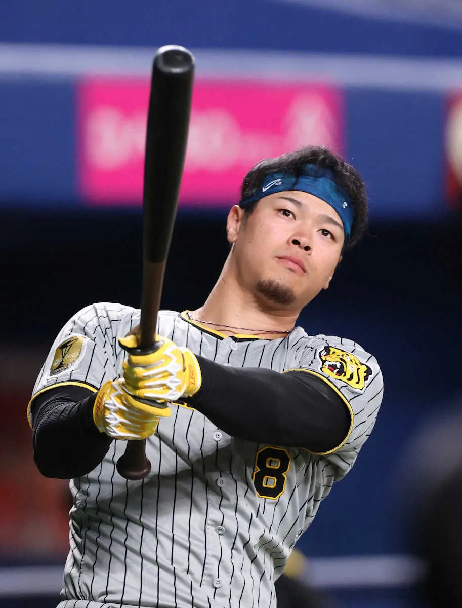 【画像・写真】【阪神・佐藤輝　単独インタビュー（1）】インパクトまでが打撃の全て、答えだと思っている