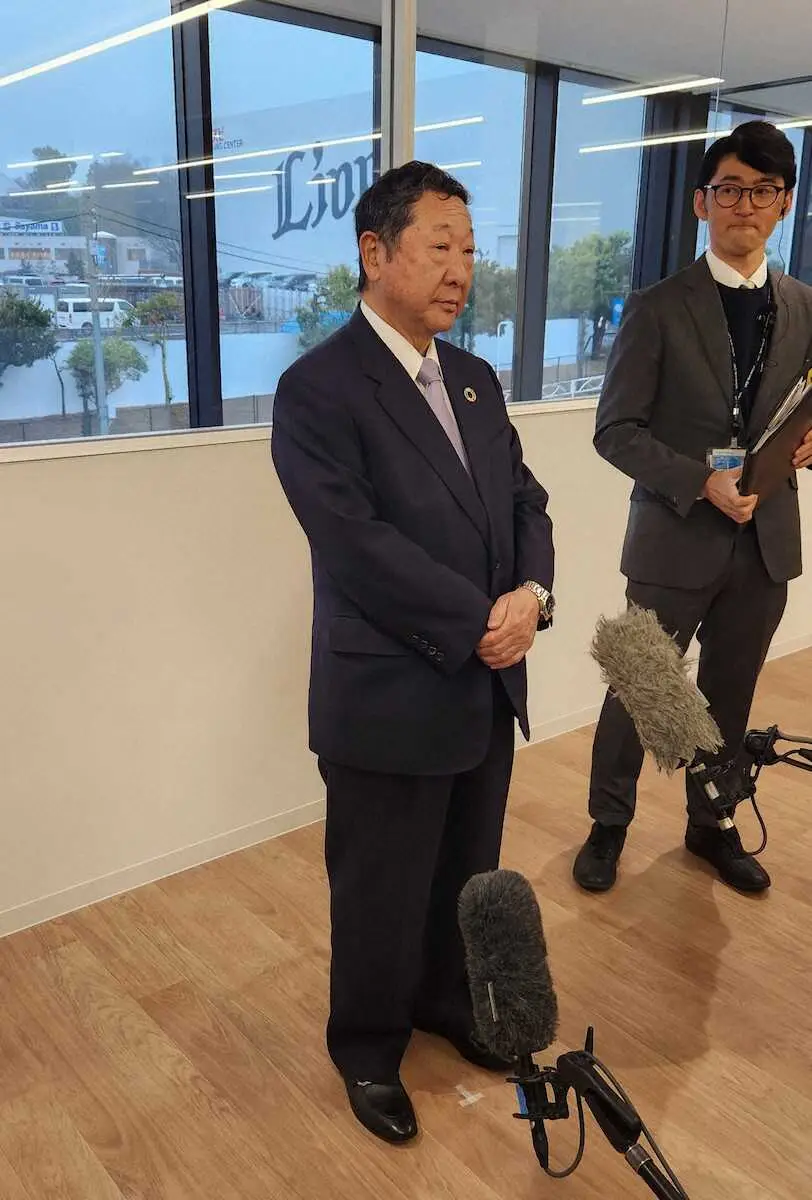 【画像・写真】西武　後藤高志オーナーが今季の日本一に期待「十分に狙えるチームだと確信」　Vのご褒美はハワイ旅行！